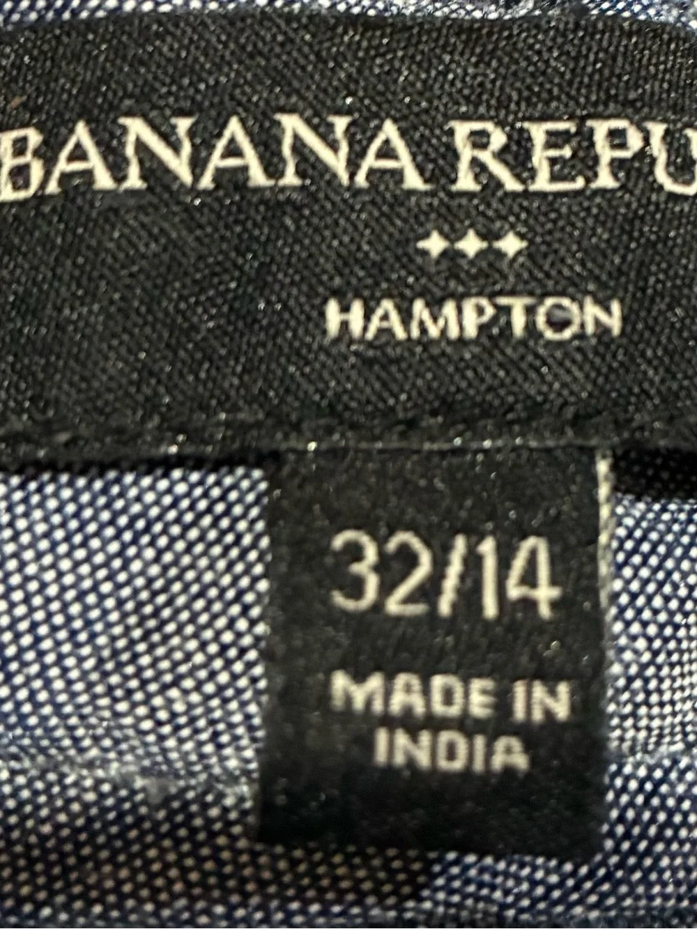 Banana Republic Hampton Women’s Denim Shorts Size 32/14 Dark Wash Stretch